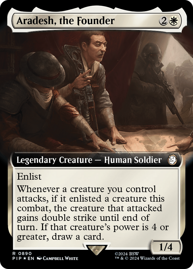 Aradesh, the Founder (Extended Art) (Surge Foil) [Fallout] | Chromatic Games