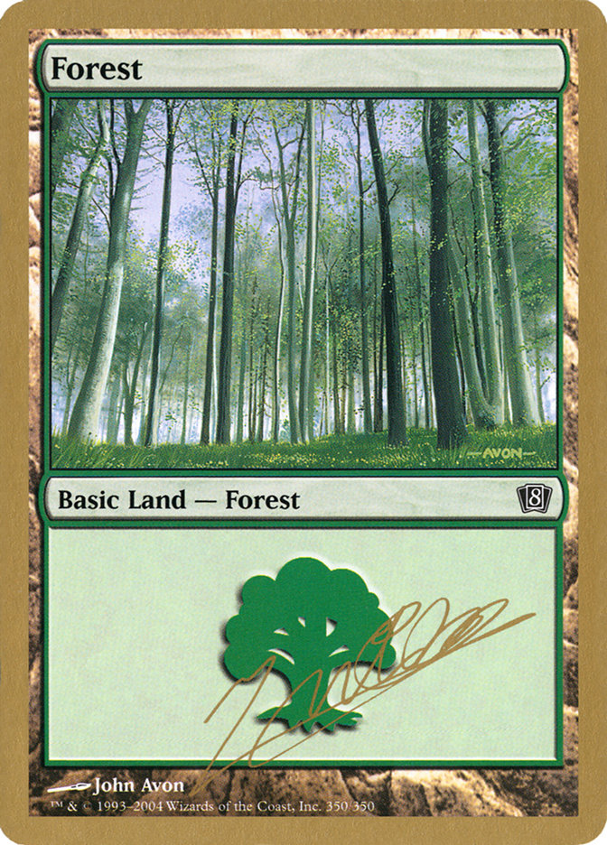 Forest (jn350) (Julien Nuijten) [World Championship Decks 2004] | Chromatic Games