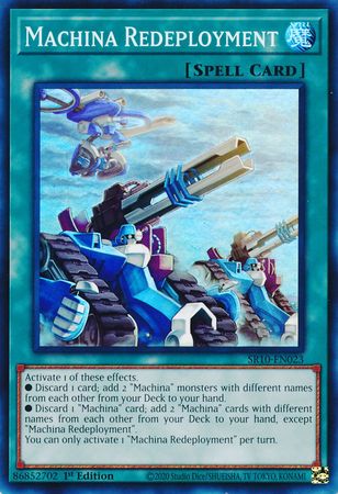 Machina Redeployment [SR10-EN023] Super Rare | Chromatic Games