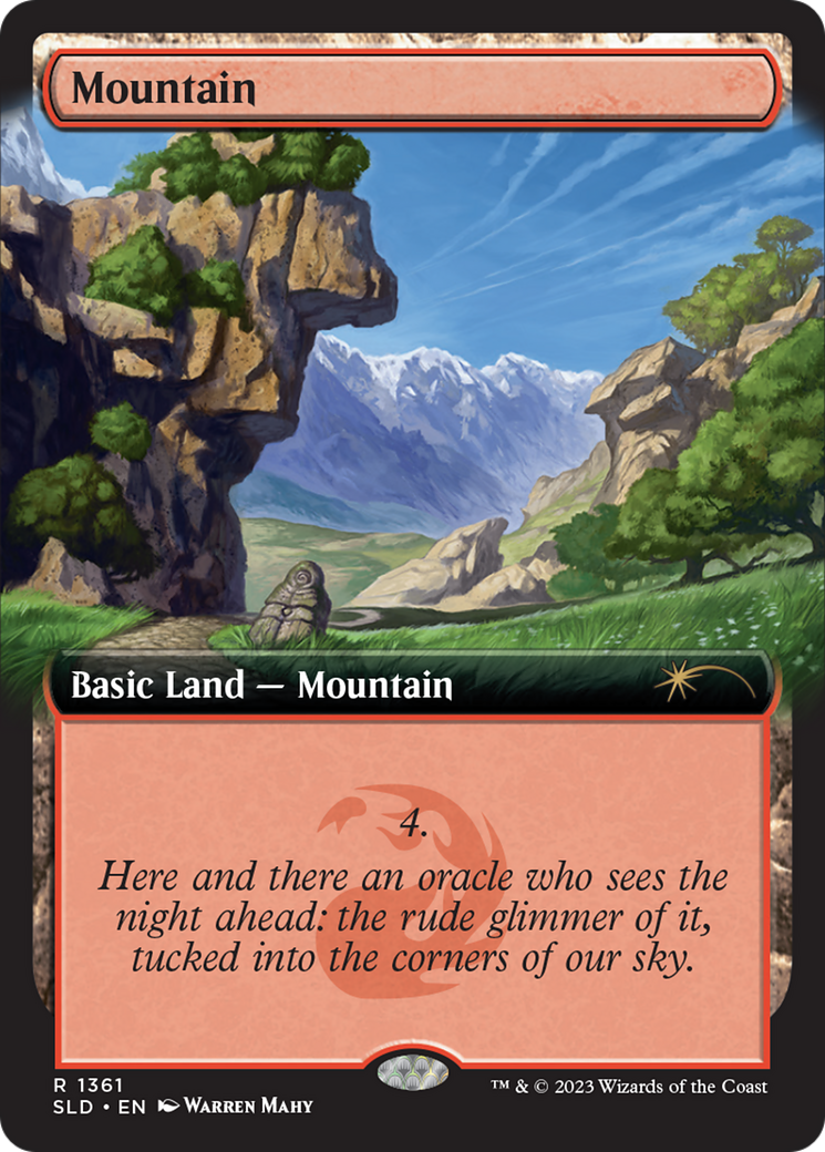 Mountain (1361) [Secret Lair Drop Series] | Chromatic Games