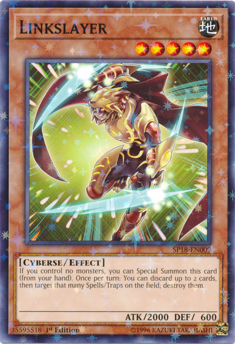 Linkslayer [SP18-EN009] Starfoil Rare | Chromatic Games