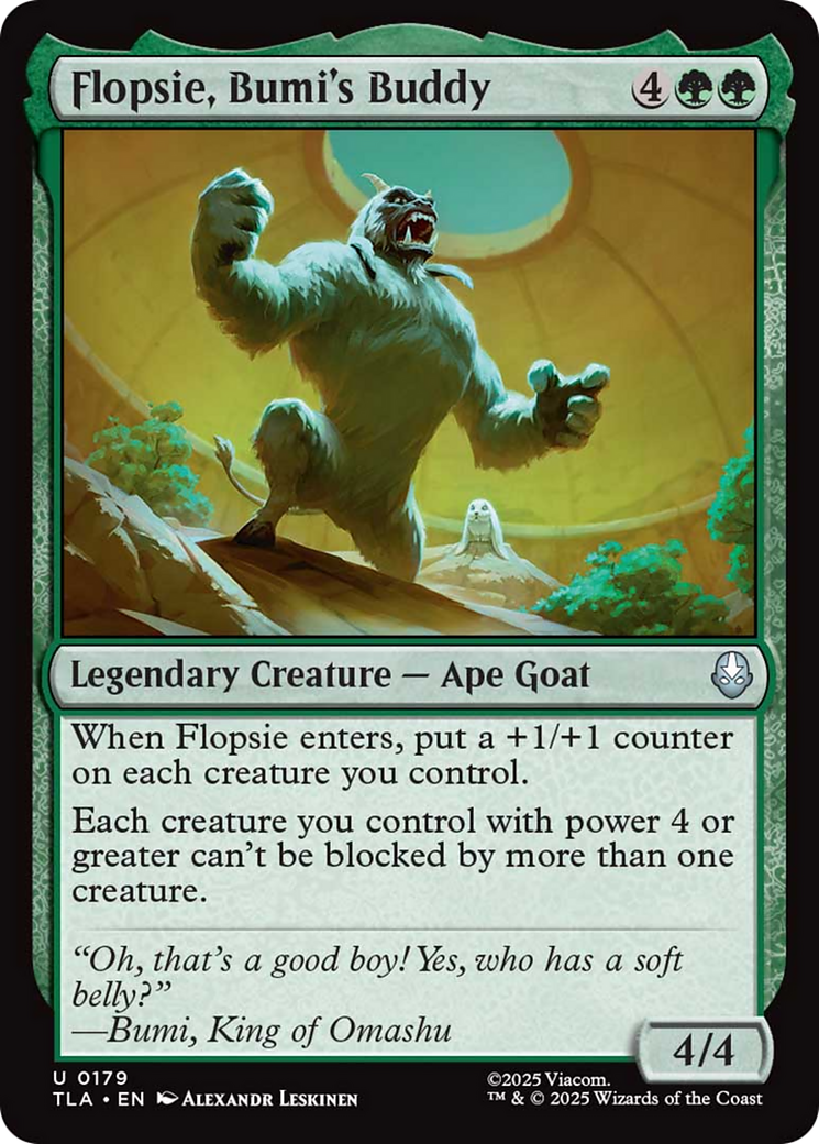 Flopsie, Bumi's Buddy [Avatar: The Last Airbender] | Chromatic Games