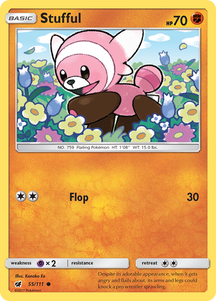 Stufful (55/111) [Sun & Moon: Crimson Invasion] | Chromatic Games