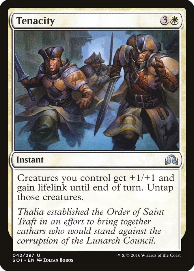 Tenacity 42/297 (Shadows over Innistrad)  | Chromatic Games