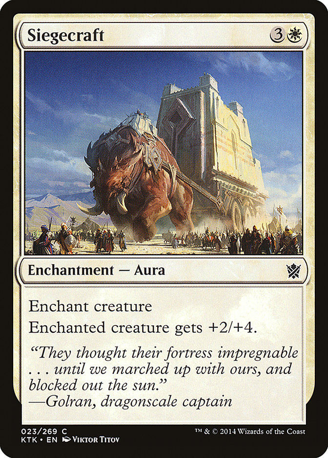 Siegecraft 23/269 (Khans of Tarkir)  | Chromatic Games
