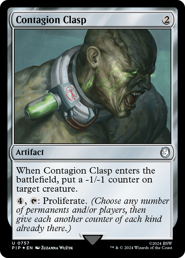 Contagion Clasp (Surge Foil) [Fallout] | Chromatic Games