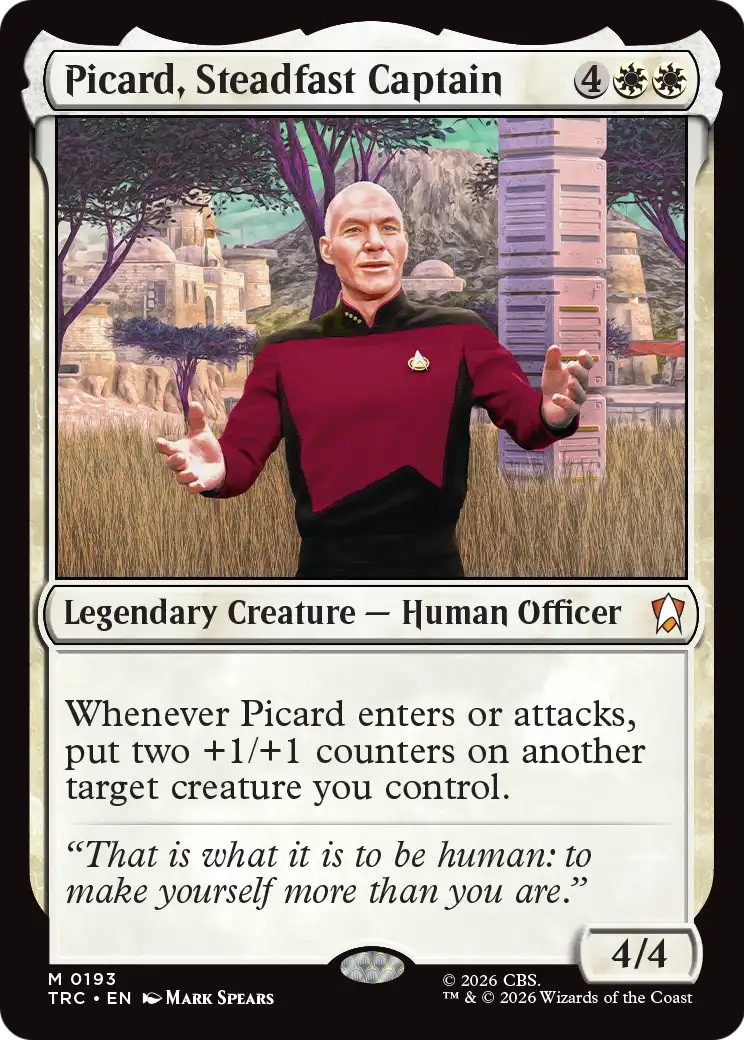 Picard, Steadfast Captain [Star Trek Commander] | Chromatic Games