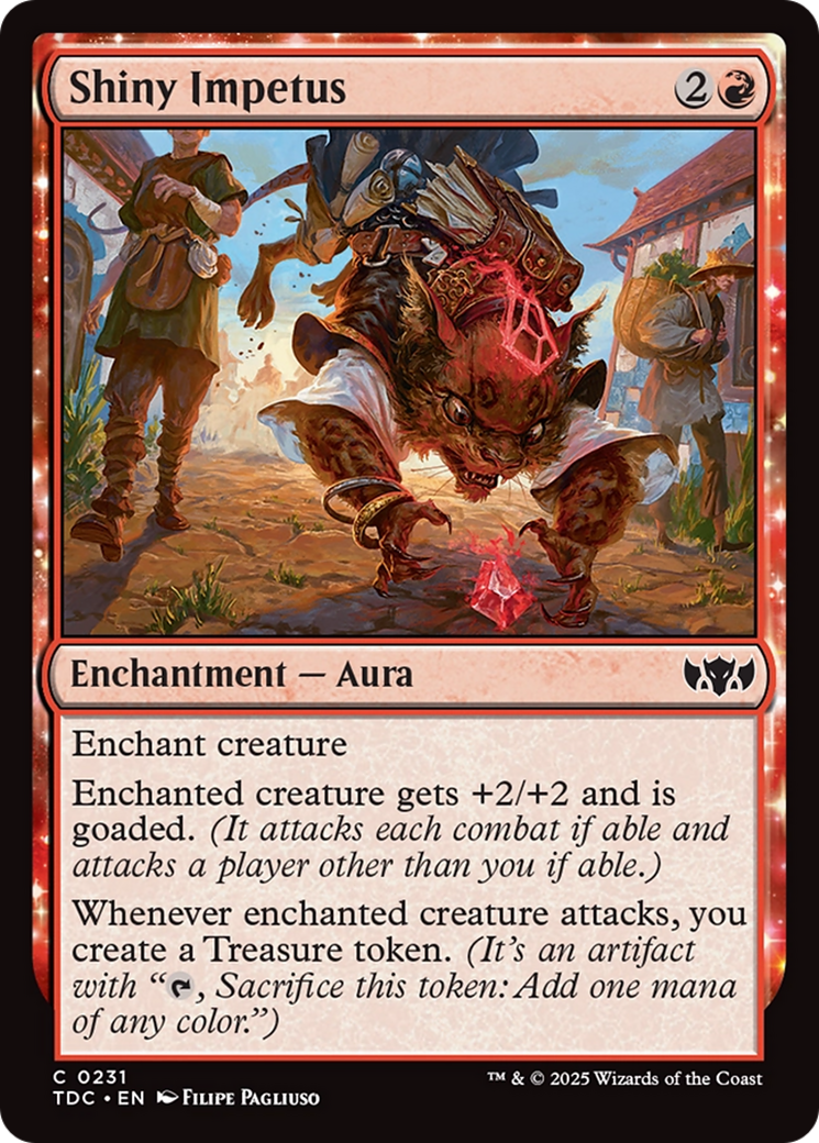 Shiny Impetus [Tarkir: Dragonstorm Commander] | Chromatic Games