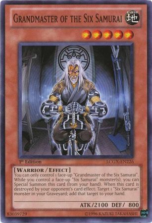 Grandmaster of the Six Samurai [LCGX-EN226] Common | Chromatic Games