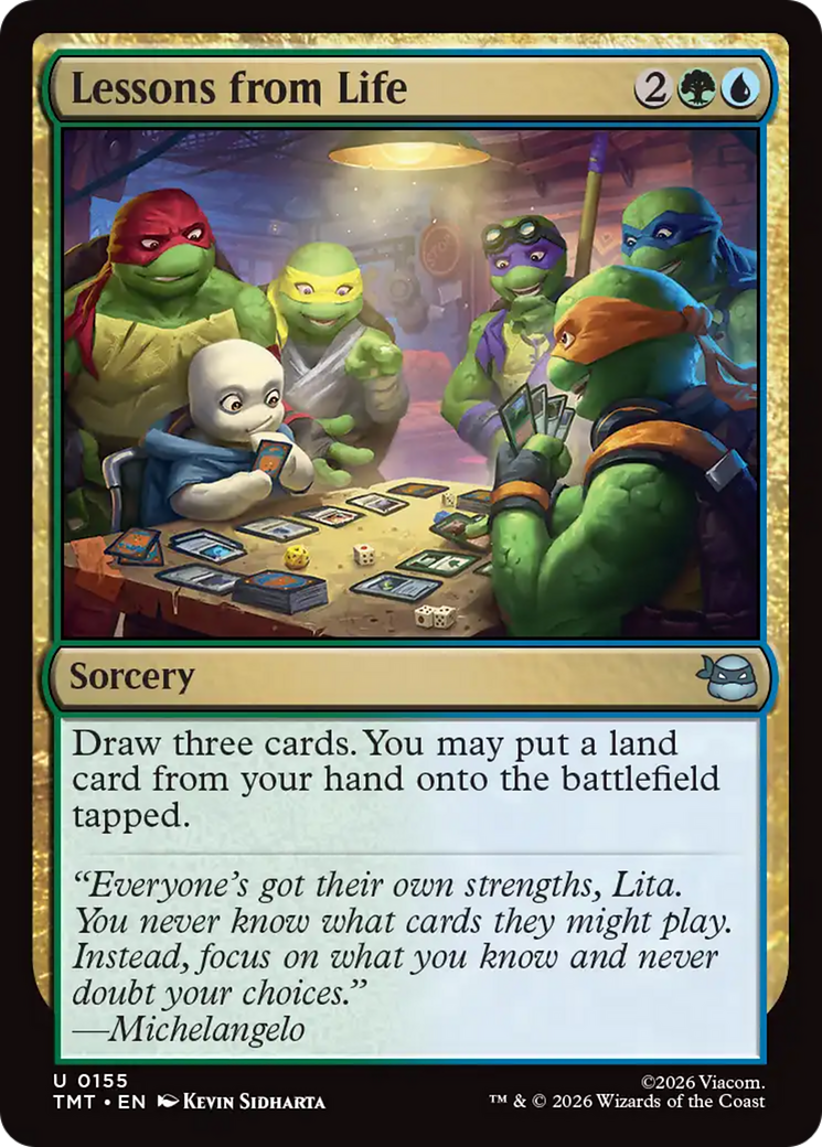 Lessons from Life [Teenage Mutant Ninja Turtles] | Chromatic Games