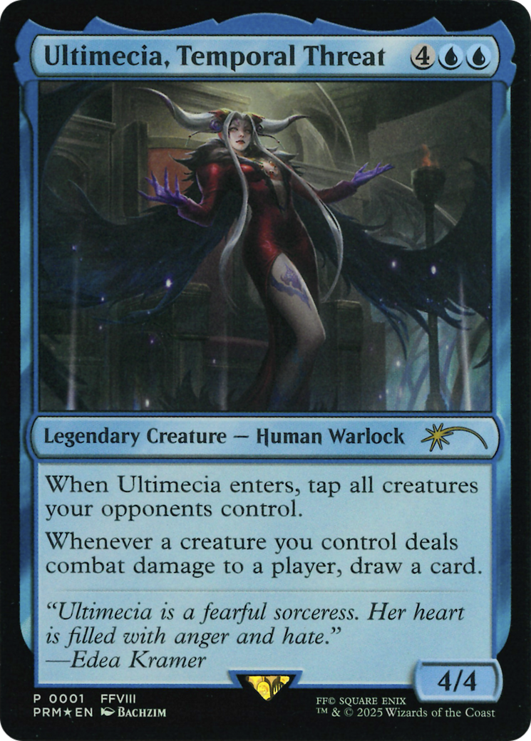 Ultimecia, Temporal Threat (Costco Bundle) [FINAL FANTASY Promos] | Chromatic Games