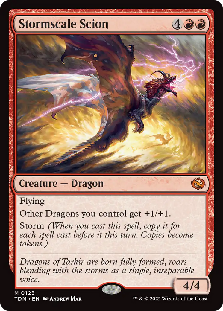 Stormscale Scion [Tarkir: Dragonstorm] | Chromatic Games