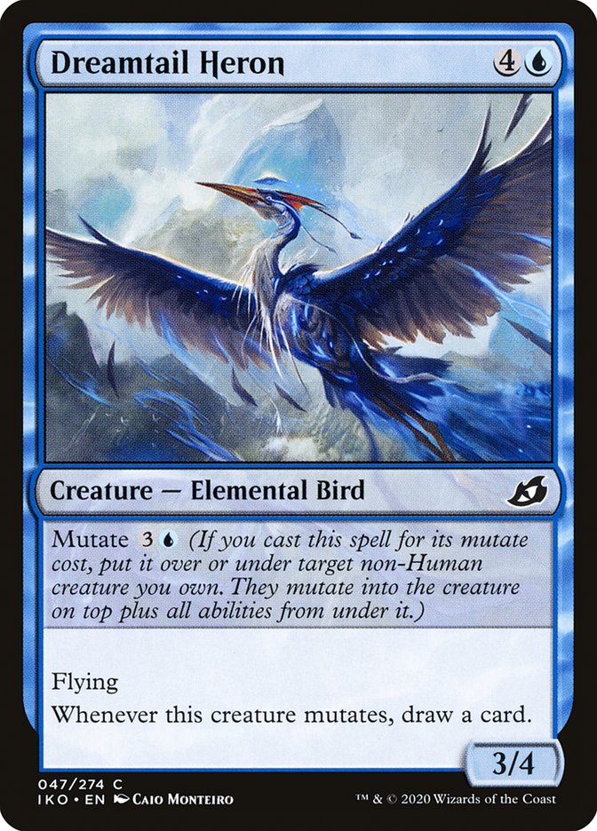 Dreamtail Heron 47/274 (Ikoria: Lair of Behemoths)  | Chromatic Games