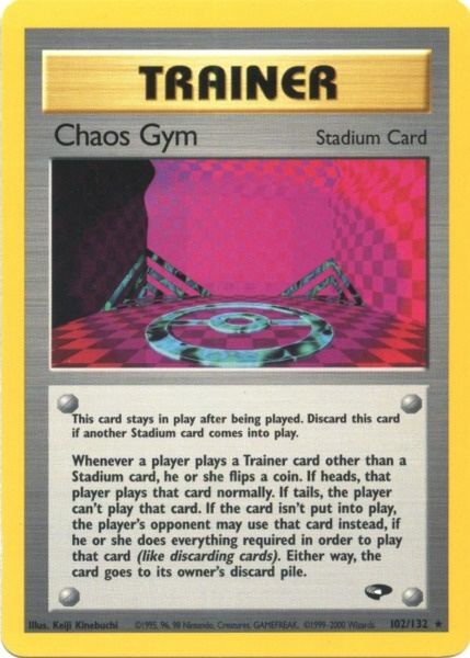 Chaos Gym (102/132) [Gym Challenge Unlimited] | Chromatic Games