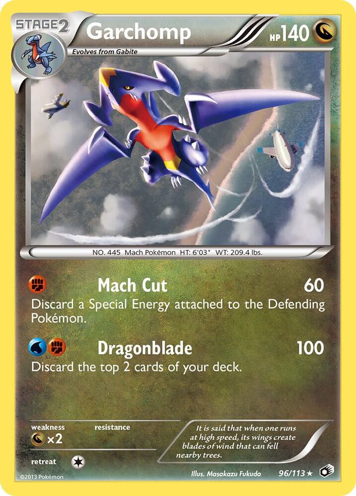 Garchomp 96/113 (Legendary Treasures)  - Holofoil | Chromatic Games