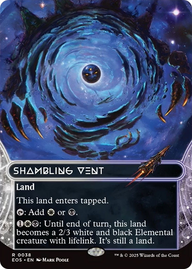 Shambling Vent (0038) (Borderless) [Edge of Eternities: Stellar Sights] | Chromatic Games