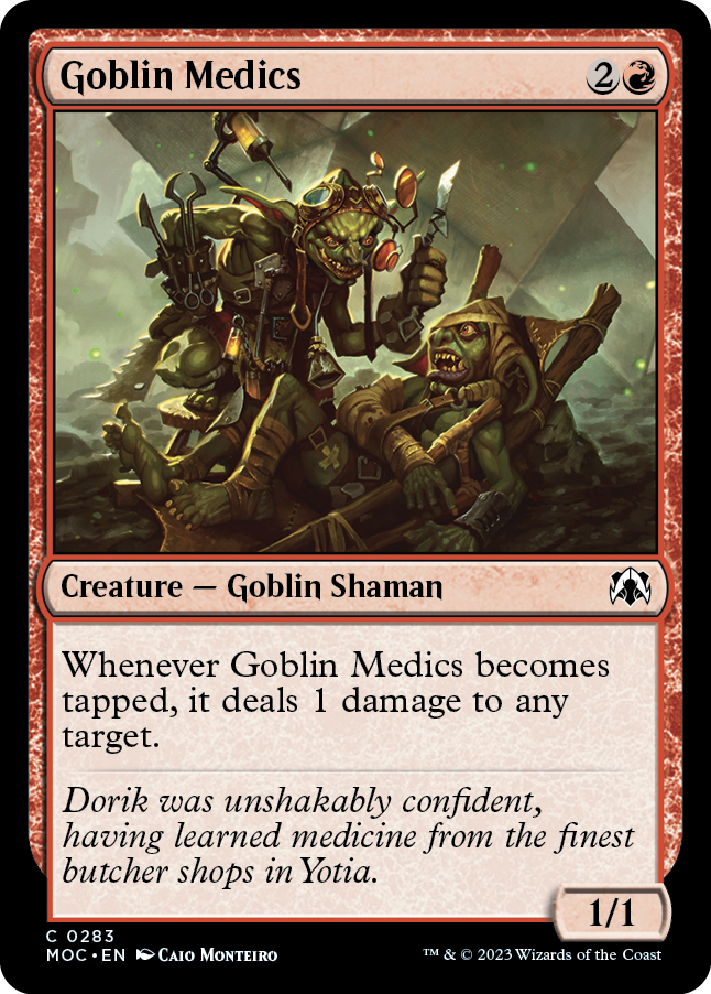 Goblin Medics [March of the Machine Commander] | Chromatic Games