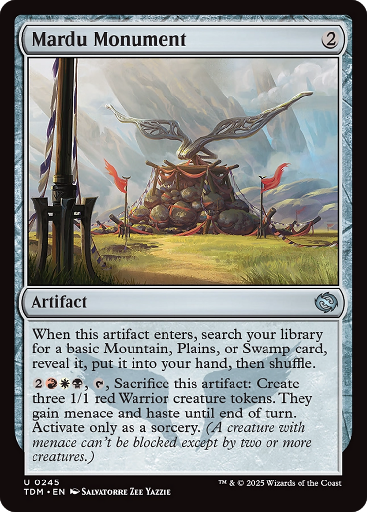 Mardu Monument [Tarkir: Dragonstorm] | Chromatic Games