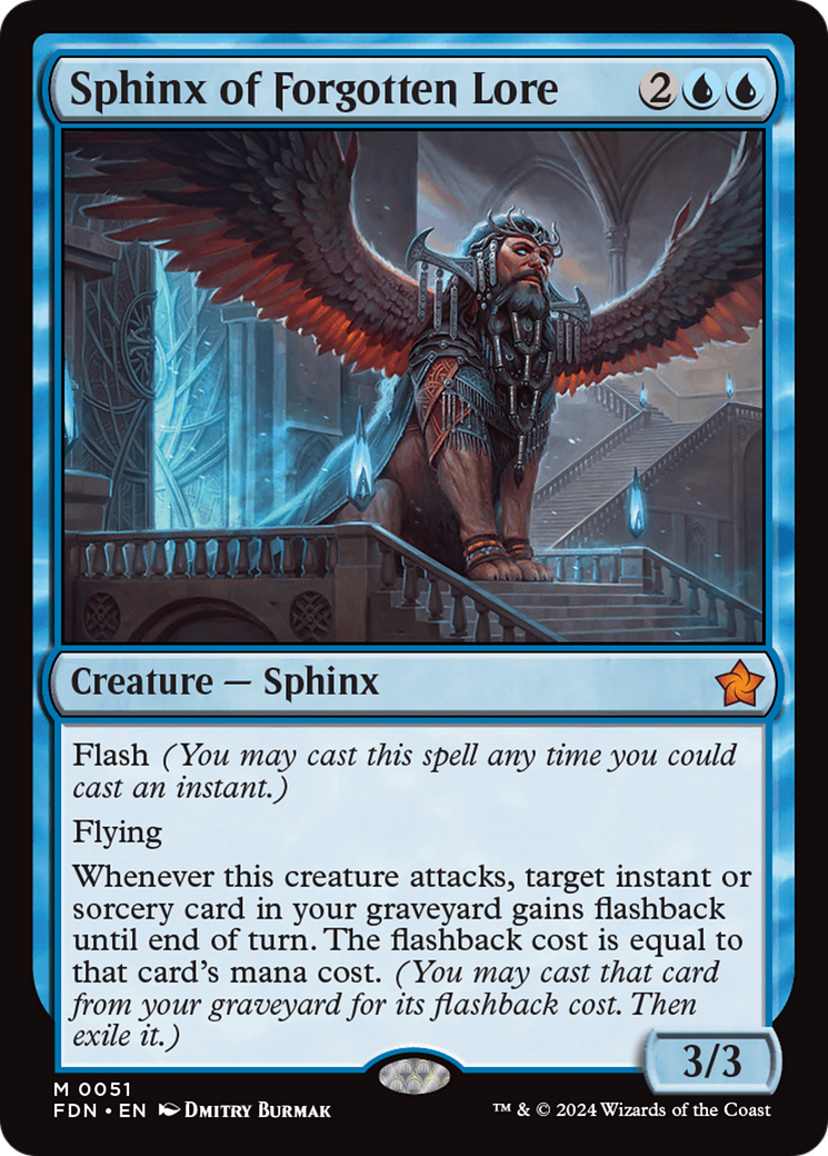 Sphinx of Forgotten Lore [Foundations] | Chromatic Games