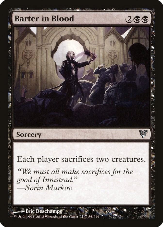 Barter in Blood 85 (Avacyn Restored)  - Foil | Chromatic Games