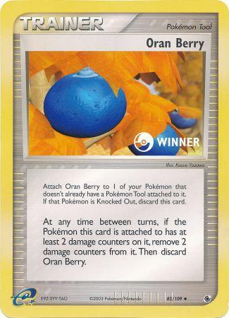 Oran Berry (85/109) (Jumbo Card) [EX: Ruby & Sapphire] | Chromatic Games