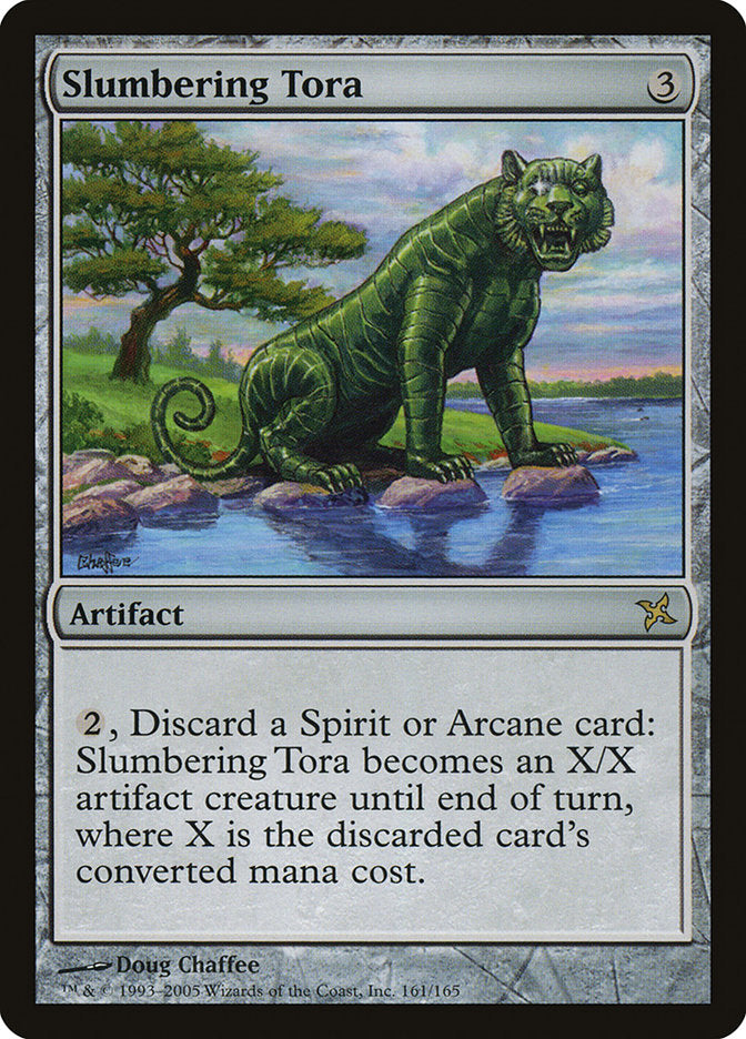 Slumbering Tora 161/165 (Betrayers of Kamigawa)  | Chromatic Games