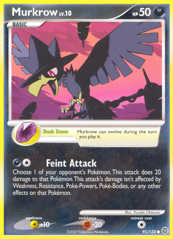 Murkrow (95/132) [Diamond & Pearl: Secret Wonders] | Chromatic Games