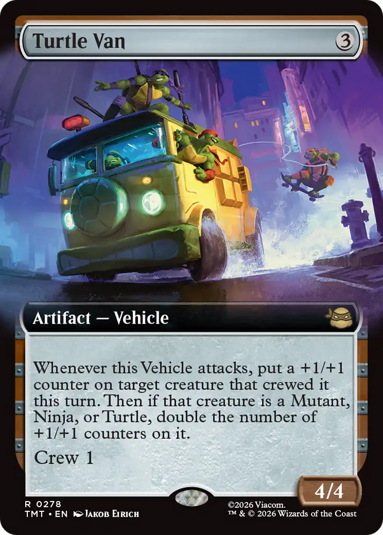 Turtle Van (Extended Art) [Teenage Mutant Ninja Turtles] | Chromatic Games