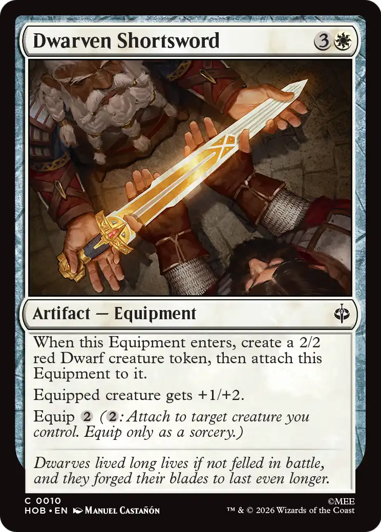 Dwarven Shortsword [The Hobbit] | Chromatic Games