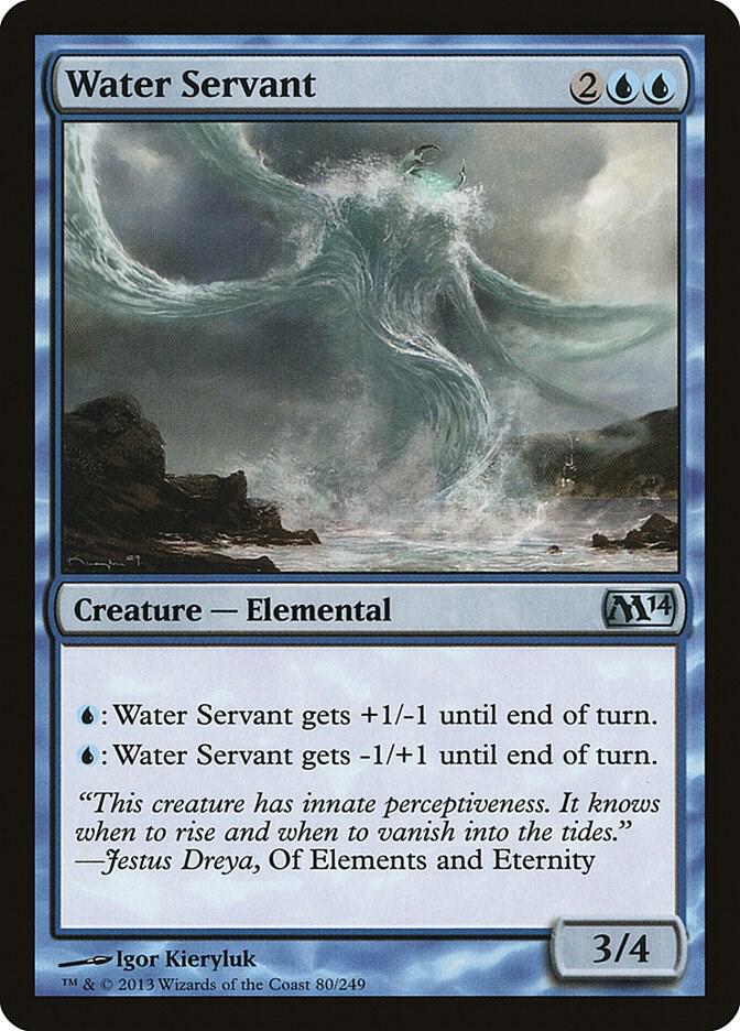 Water Servant 80/249 (Magic 2014 (M14))  | Chromatic Games