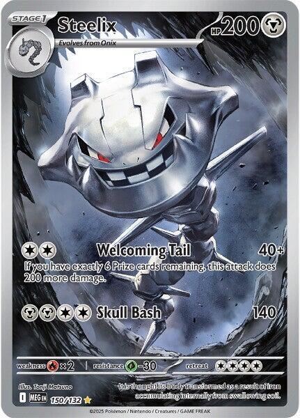 Steelix 150/132 (ME01: Mega Evolution)  - Holofoil | Chromatic Games