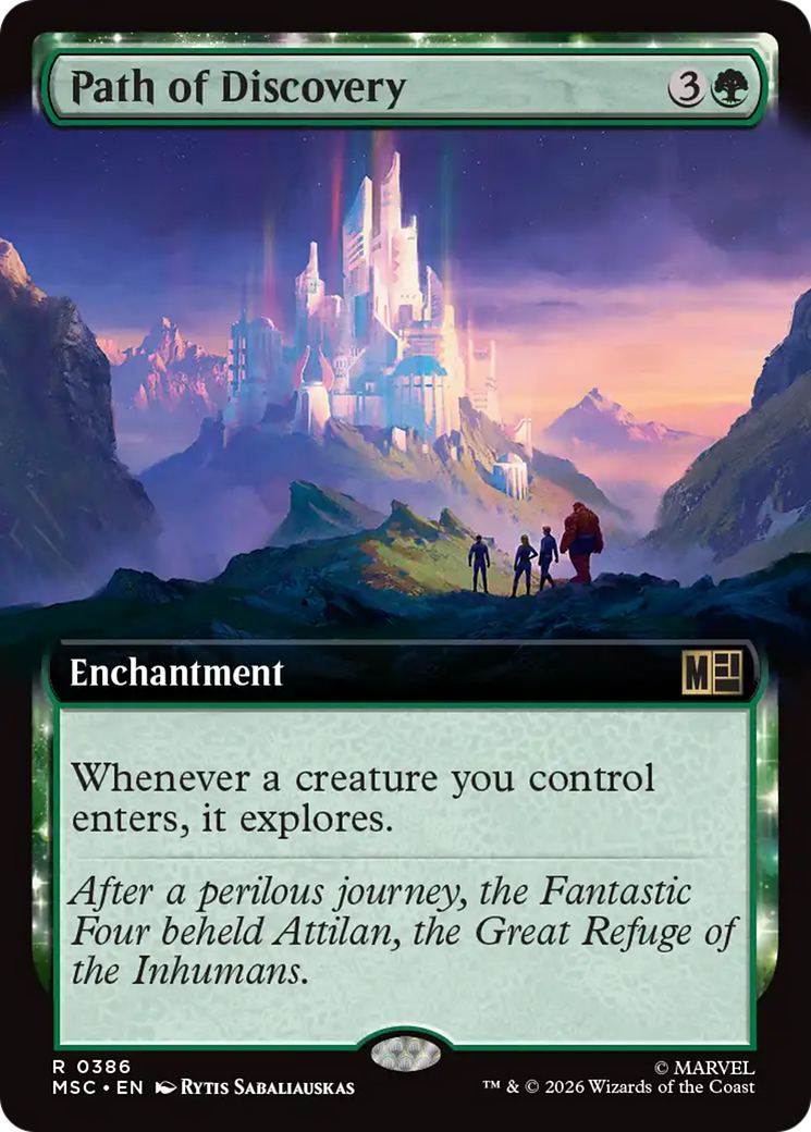 Path of Discovery (Extended Art) [Marvel Super Heroes Commander] | Chromatic Games