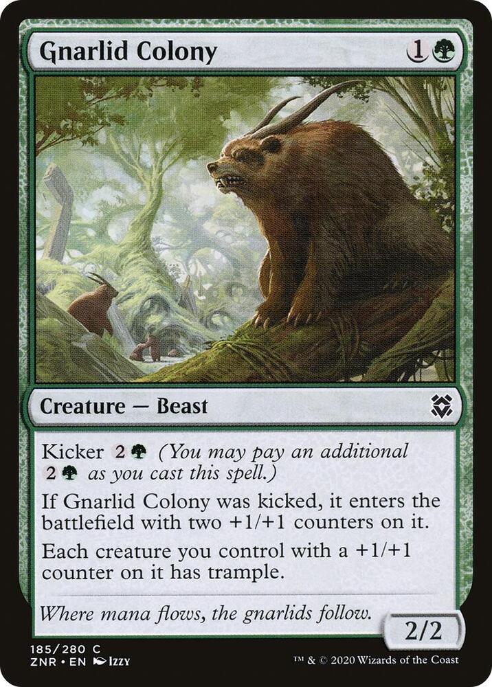 Gnarlid Colony 185/280 (Zendikar Rising)  | Chromatic Games