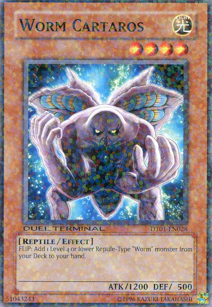 Worm Cartaros [DT01-EN028] Parallel Rare | Chromatic Games