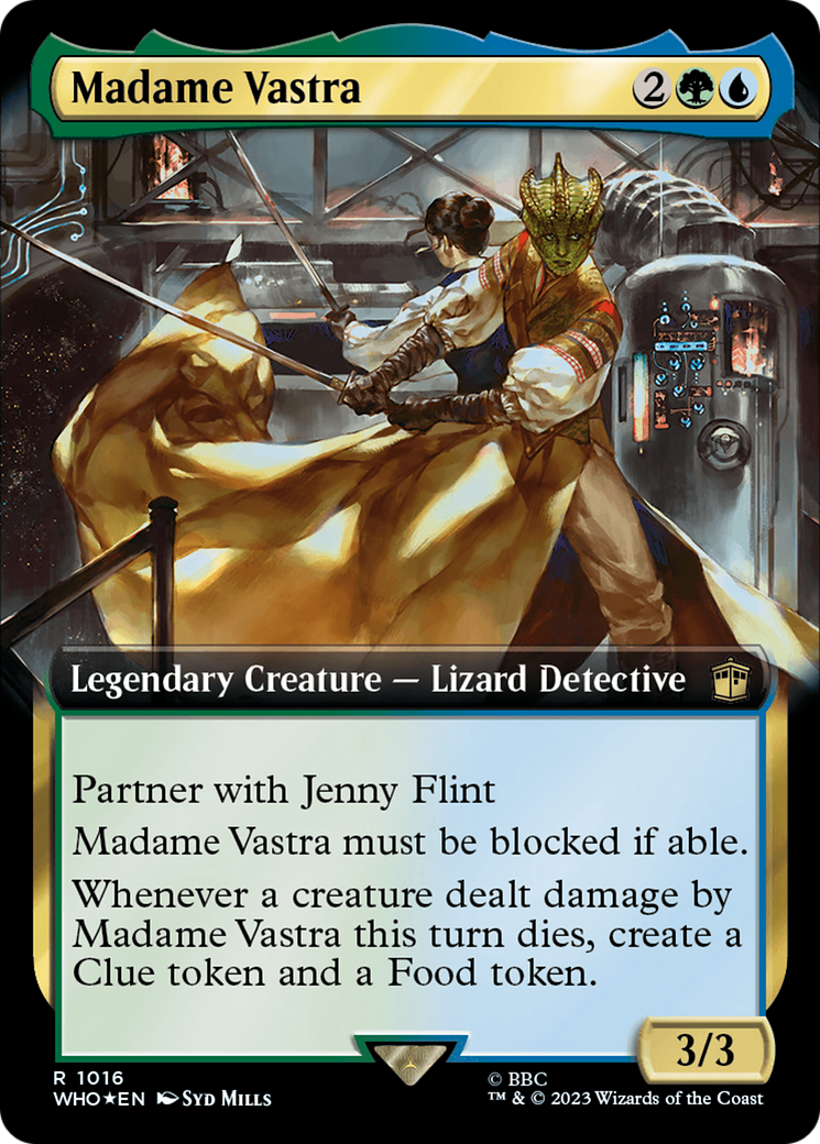Madame Vastra (Extended Art) (Surge Foil) [Doctor Who] | Chromatic Games