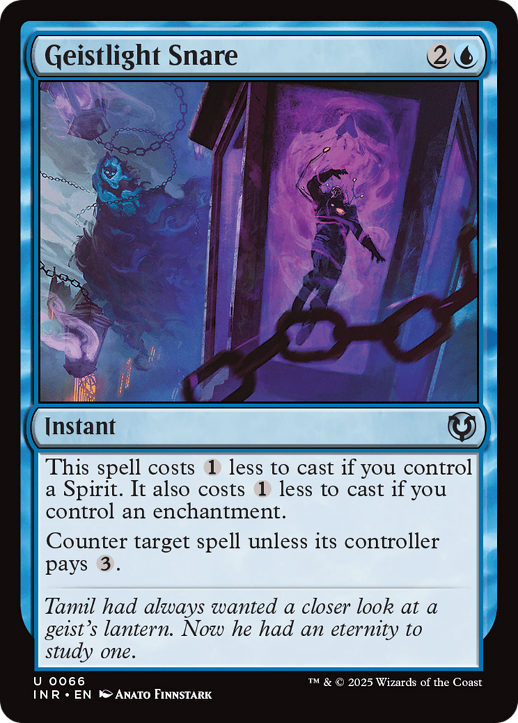 Geistlight Snare [Innistrad Remastered] | Chromatic Games