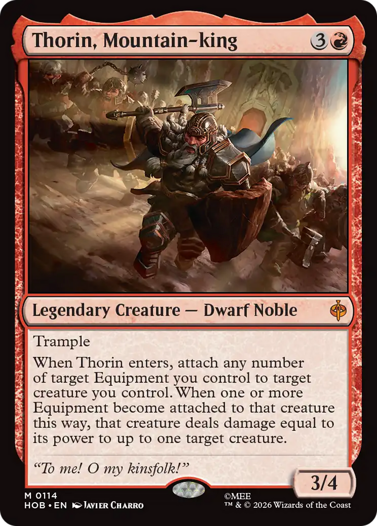 Thorin, Mountain-king [The Hobbit] | Chromatic Games