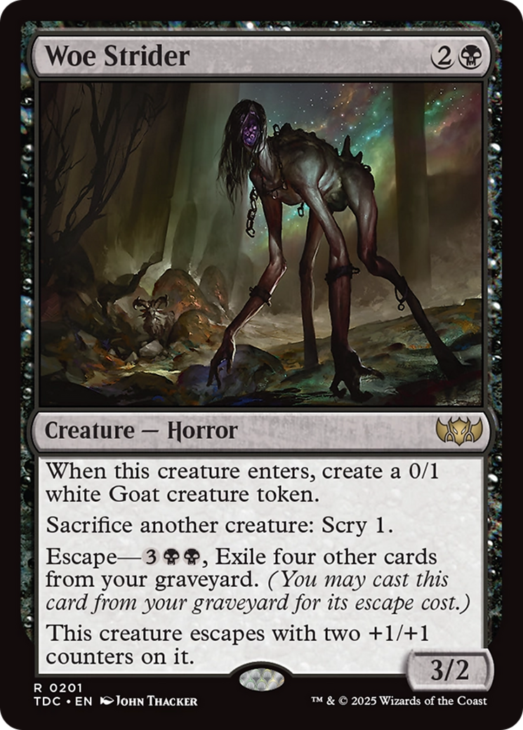 Woe Strider [Tarkir: Dragonstorm Commander] | Chromatic Games