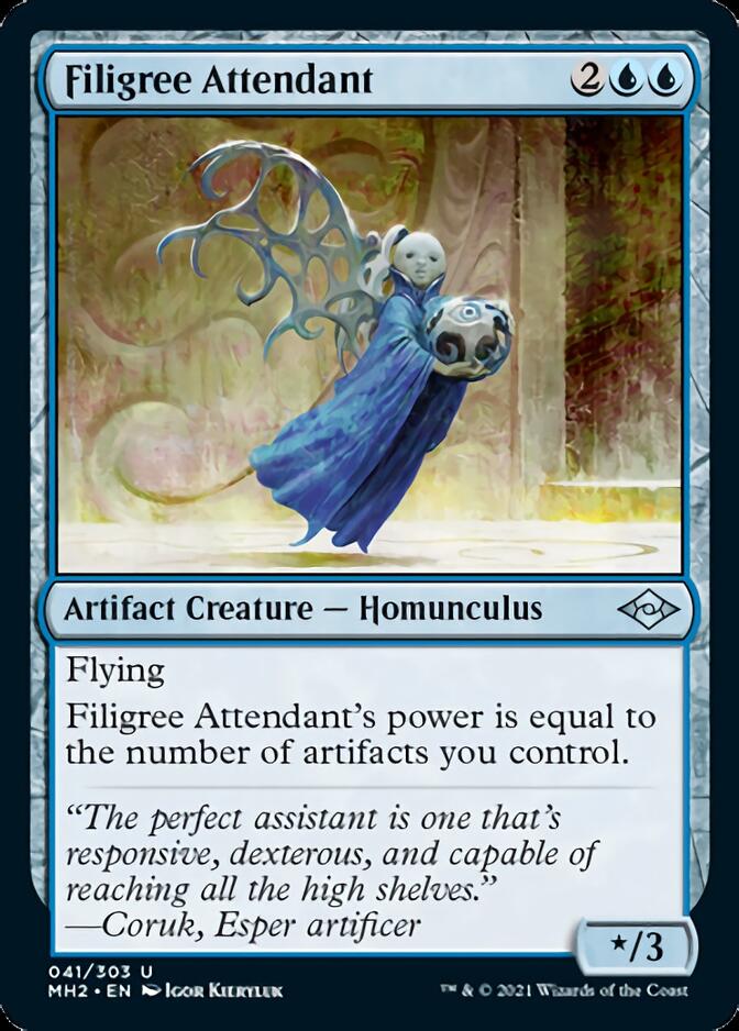 Filigree Attendant [Modern Horizons 2] | Chromatic Games