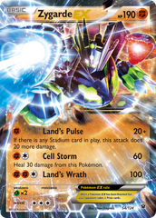 Zygarde EX (54/124) [XY: Fates Collide] | Chromatic Games