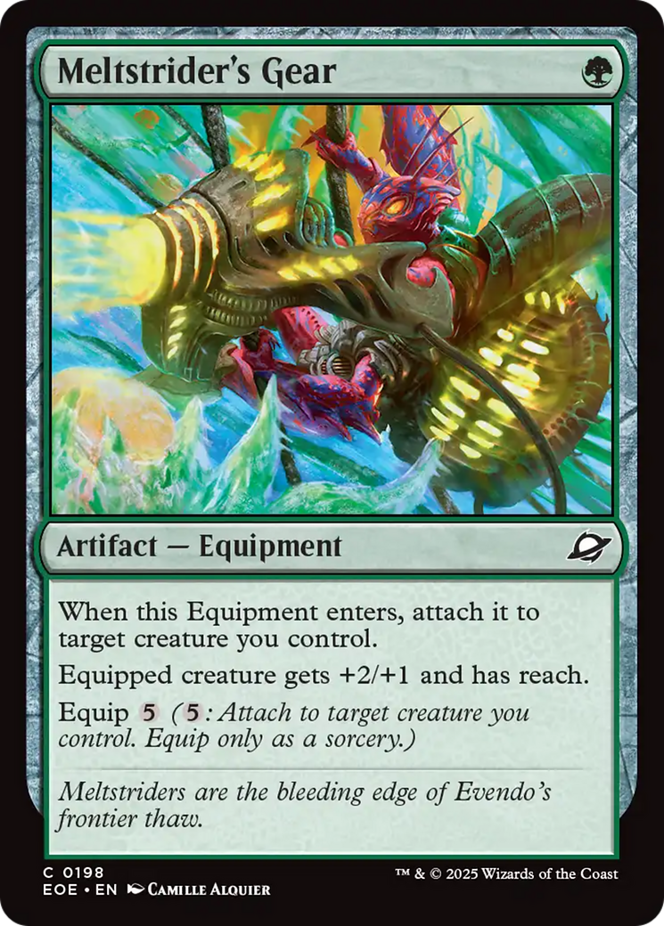 Meltstrider's Gear [Edge of Eternities] | Chromatic Games