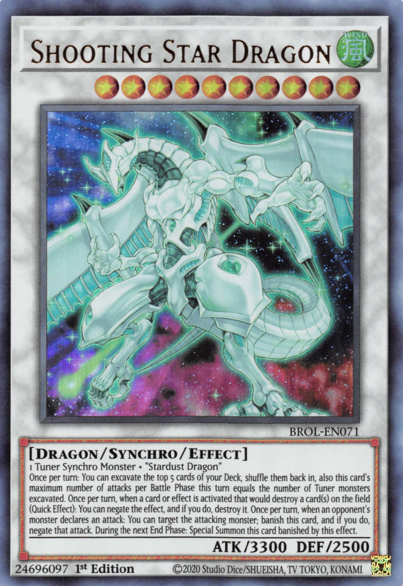 Shooting Star Dragon [BROL-EN071] Ultra Rare | Chromatic Games