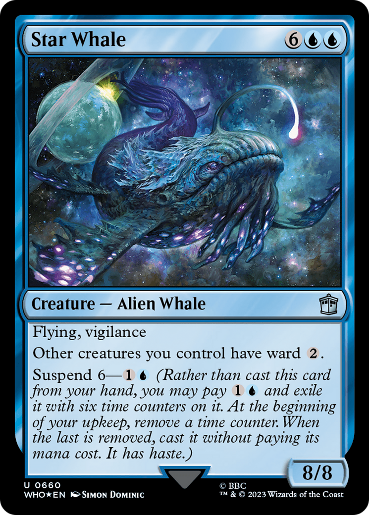 Star Whale (Surge Foil) [Doctor Who] | Chromatic Games