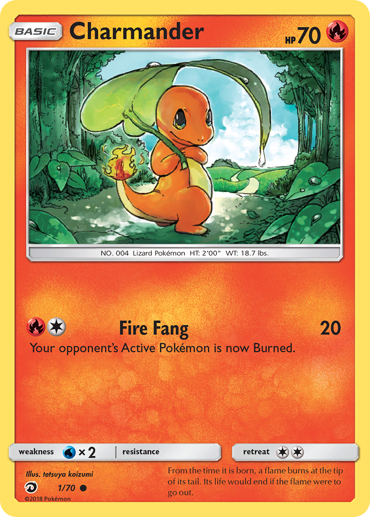 Charmander (1/70) [Sun & Moon: Dragon Majesty] | Chromatic Games