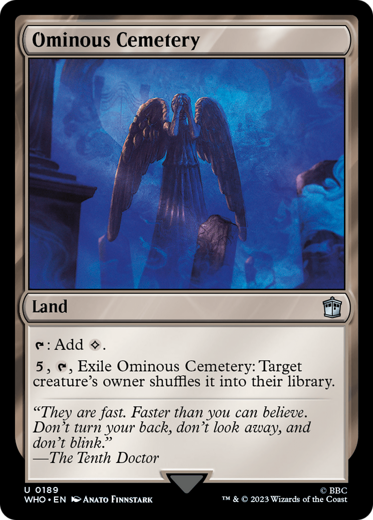 Ominous Cemetery [Doctor Who] | Chromatic Games