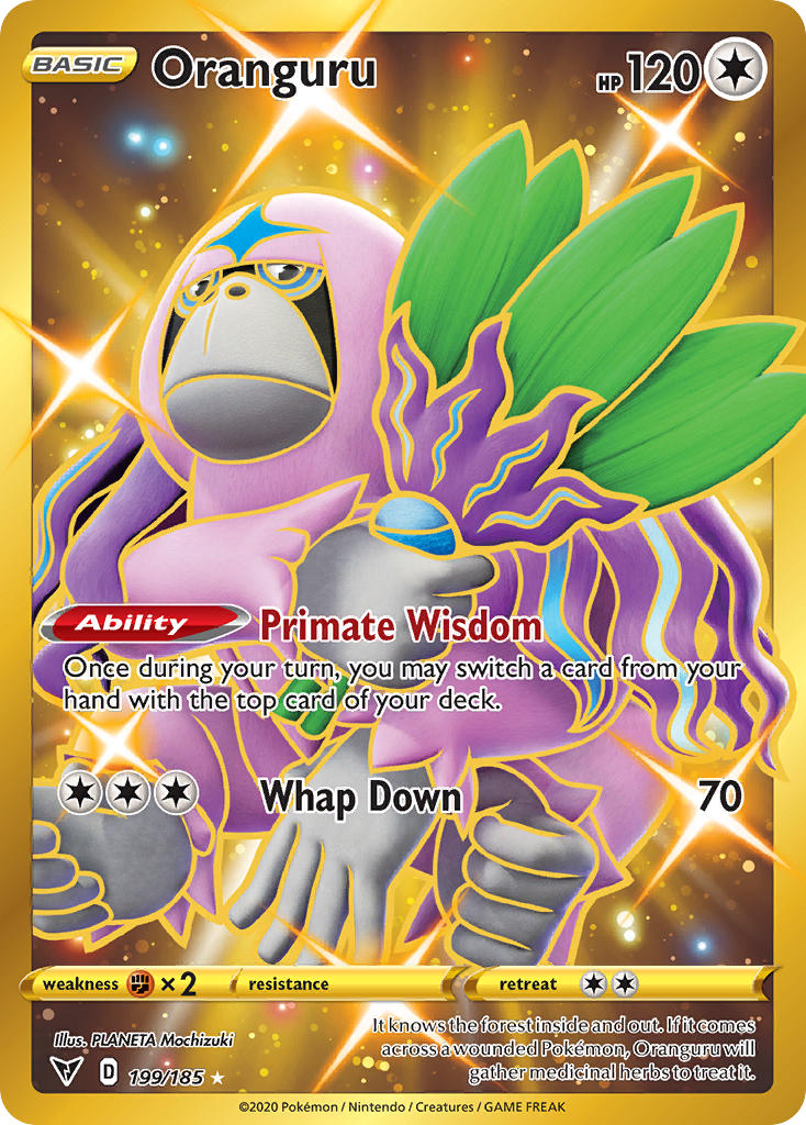 Oranguru (199/185) [Sword & Shield: Vivid Voltage] | Chromatic Games