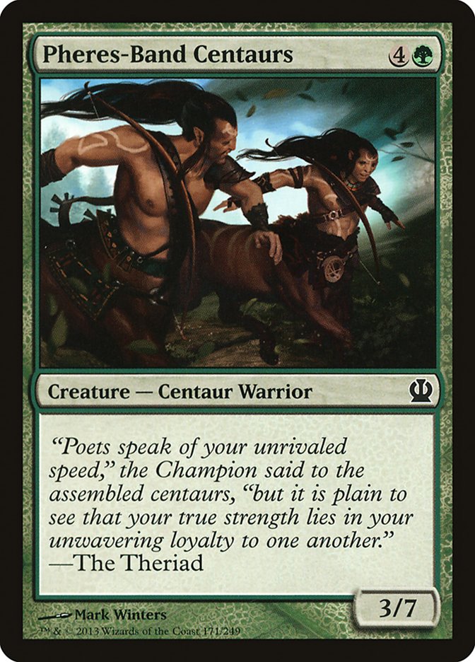 Pheres-Band Centaurs 171/249 (Theros)  | Chromatic Games