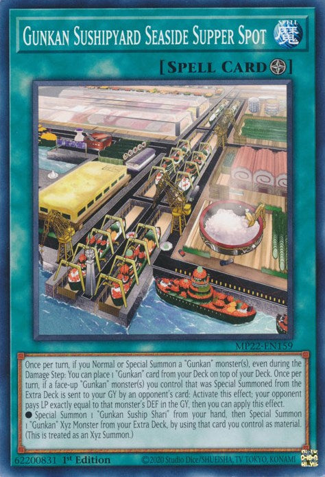 Gunkan Sushipyard Seaside Supper Spot [MP22-EN159] Common | Chromatic Games