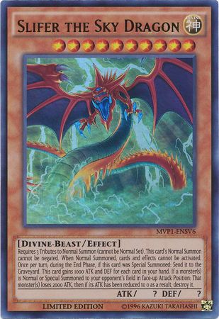 Slifer the Sky Dragon [MVP1-ENSV6] Ultra Rare | Chromatic Games