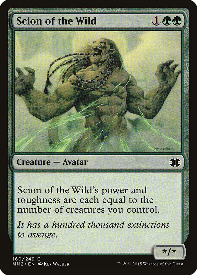 Scion of the Wild 160/249 (Modern Masters 2015)  | Chromatic Games